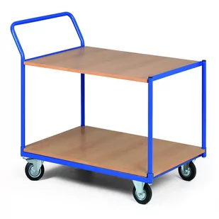 Warsztatowy wózek półkowy - Wózki magazynowe - miniaturka - grafika 3