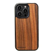 Etui i futerały do telefonów - Drewniane Etui Bewood iPhone 14 Pro PALISANDER SANTOS - miniaturka - grafika 1