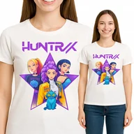 Koszulki i topy damskie - DAMSKA KOSZULKA Huntrix K-POP Hunters Demon ANIME SAJA BOYS L 3522 - miniaturka - grafika 1