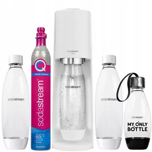 Saturator do wody sodastream terra 3 butelki biały - Saturatory - miniaturka - grafika 1