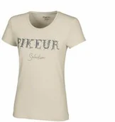 Koszulki jeździeckie - Pikeur Koszulka damska PHILY - beige - miniaturka - grafika 1