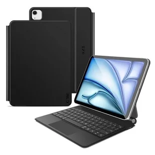 Etui na iPad Air TECH-PROTECT SmartCase Magnetic + Keyboard Czarny Klawiatura - Etui do czytników e-book - miniaturka - grafika 1