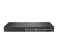 Pozostałe akcesoria sieciowe - HPE Aruba Networking Aruba 6200F 24G 4SFP+ Zarządzany L3 Gigabit Ethernet (10/100/1000) 1U Czarny - miniaturka - grafika 1