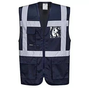 Portwest F476 Iona Wykonawczy Kamizelka, Regularny, Rozmiar 3XL, Granatowy - Odzież motocyklowa - miniaturka - grafika 1