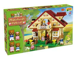 Unico Plus Maximilian families Górska chata niedźwiadków - Klocki - miniaturka - grafika 1