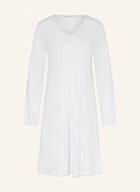 Bielizna nocna - Hanro Koszula Nocna Cotton Silk blau - miniaturka - grafika 1