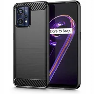 Etui i futerały do telefonów - OEM Futerał Carbon Do Realme 9 Pro Czarny - miniaturka - grafika 1