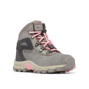 Buty dla dziewczynek - Dziecięcie buty turystyczne Columbia Youth Newton Ridge™ Amped stratus/pink orchid - 27 - miniaturka - grafika 1