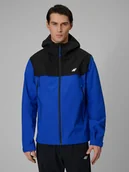 Kurtki męskie - 4F Kurtka przejściowa membrana 5000 męska - niebieska XXL - miniaturka - grafika 1