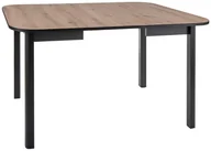 Stoły - STÓŁ DANTE II DĄB ARTISAN / CZARNY MAT 90130x90 - miniaturka - grafika 1