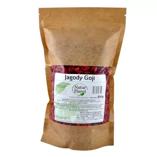 NATUR PLANET JAGODY GOJI 250 g - NATUR PLANET - Owoce świeże i suszone - miniaturka - grafika 1