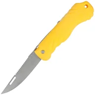 Noże - Nóż składany pływający MAC P01 Yellow PP, Satin W 1.4028 (MC P01.Y) - miniaturka - grafika 1