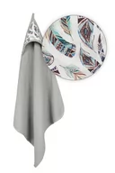 Okrycia kąpielowe dla dzieci - MATEX Okrycie kąpielowe MUSLIN DESIGN 85x85 cm [TB0443_08] - miniaturka - grafika 1