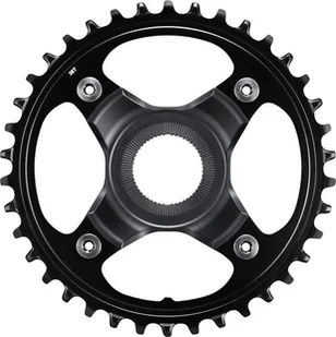 Shimano Steps SM-cre80 tarcza korby do FC-e8000 i FC-E8050 łańcucha 53 MM czarne wykonanie 34 zębów 2018 arkuszy SMCRE80BA4X_Gris - Łańcuchy rowerowe - miniaturka - grafika 1