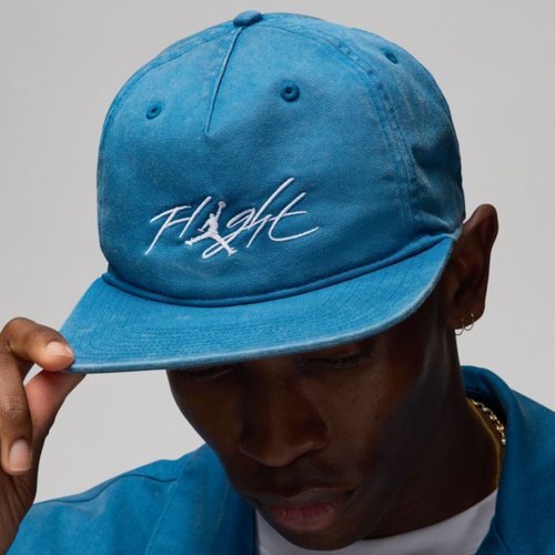 Czapka z daszkiem Air Jordan Flight Pro Unstructured Industrial Blue - FV5300-457-S/M