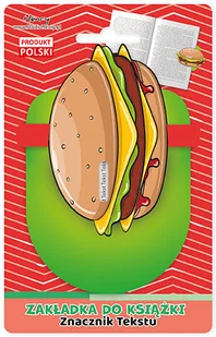 Zakładka znacznik tekstu Burger - Zakładki do książek - miniaturka - grafika 1