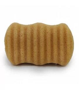 Gąbka Konjac do twarzy i ciała, Fala, Less,  aż 10 x 6 cm, średnicy, Bebevisa - Chusteczki do demakijażu - miniaturka - grafika 1