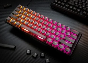 Ducky One 3 Aura Black Mini Gaming, RGB LED - MX-Silent-Red Klawiatura Gamingowa DKON2161ST-SDEPDABAAAC1 - Klawiatury - miniaturka - grafika 2