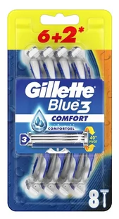 Gillette Blue 3 Maszynka do golenia Comfort 8 szt. - Balsamy po goleniu - miniaturka - grafika 1