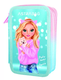 Piórnik potrójny Jumbo z wyp. Astrabag ASTRA - ASTRA papiernicze - Piórniki - miniaturka - grafika 1