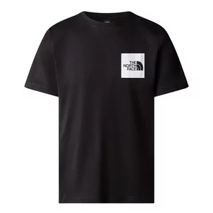 Koszulka The North Face Fine 0A87NDJK31 - czarna - Koszulki sportowe męskie - miniaturka - grafika 1