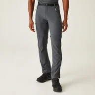 Spodnie męskie - Regatta Męskie Spodnie Trekkingowe Xert Stretch Iii Zip Off Szary, Rozmiar: 36 R - miniaturka - grafika 1