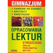 Podręczniki dla gimnazjum - Literat praca zbiorowa Opracowanie lektur. Gimnazjum - miniaturka - grafika 1