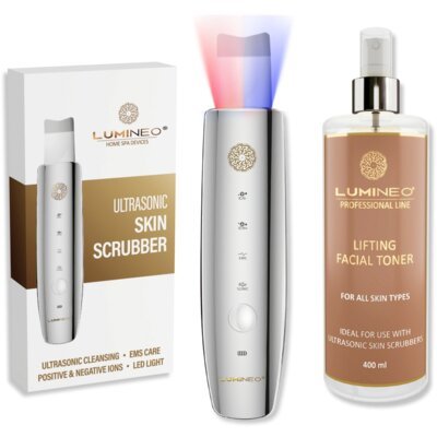 LUMINEO do peelingu kawitacyjnego M22 5w1 + Tonik liftingujący 400 ml