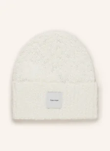 Calvin Klein Czapka weiss - Czapki damskie - miniaturka - grafika 1