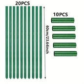 Inne - TEMU 30 szt./Koszty do Wspinaczki Ogrodowej, Idealne dla Ogórków i Pomidorów – Wytrzymałe Podpory Roślinne, Do Użytku w Ogrodzie Warzywnym i na - miniaturka - grafika 1