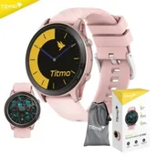 Smartwatch - TITMO O-100 Różowy - miniaturka - grafika 1