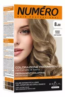 Farby do włosów i szampony koloryzujące - Numero, Permanent Coloring, Farba do włosów 8.00 light blonde, 140 ml - miniaturka - grafika 1