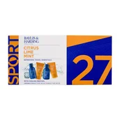 Zestawy kosmetyków damskich - Baylis & Harding Citrus Lime Mint Refreshing Travel Essentials Zestaw żel pod prysznic do ciała i włosów 100 ml + żel oczyszczający do twarzy 100 ml + żel pod prysznic 50 ml + balsam po goleniu 50 ml - miniaturka - grafika 1