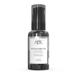 Apis Professional Oczyszczający żel do mycia twarzy z aktywnym węglem Apis Detox 50 ml - Żele do mycia twarzy - miniaturka - grafika 1