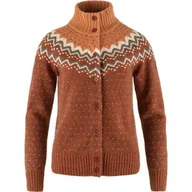 Kurtki i kamizelki sportowe damskie - Bluza wełniana damska Fjallraven Ovik Knit Cardigan - miniaturka - grafika 1