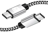 Kable USB - Techly Kabel USB 2.0 USB-C na USB-C 1m M/M 3A Oplot - miniaturka - grafika 1