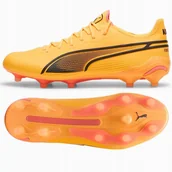 Piłka nożna - Buty Puma KING Ultimate FG/AG 107563-08 pomarańczowy 41 - miniaturka - grafika 1