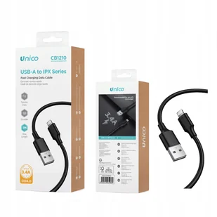 Kabel USB-A - Apple Lightning 3.4A Kabel do iPhone 1M - Kable USB - miniaturka - grafika 1