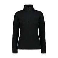 Bluzy damskie - CMP Damska bluza z polaru, Nero, 38, 38E1596 - miniaturka - grafika 1