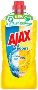 Ajax płyn uniwersalny 1L Soda i Cytryna - Środki do podłóg i mebli - miniaturka - grafika 2