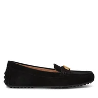 Mokasyny damskie - Mokasyny Lauren Ralph Lauren 802821629018 Czarny - miniaturka - grafika 1