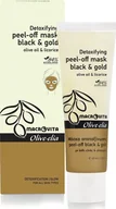 Maseczki do twarzy - Macrovita OLIVE-ELIA detoksykująca maska peel-off z aktywnym węglem i złotem 40ml - miniaturka - grafika 1