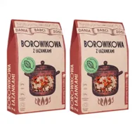 Dania w proszku - Dania Babci Zosi Zupa borowikowa z łazankami Zestaw 2 x 55 g - miniaturka - grafika 1