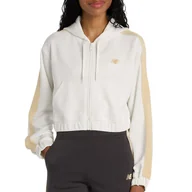 Bluzy sportowe damskie - Bluza damska New Balance WJ61B759SST - biała - miniaturka - grafika 1