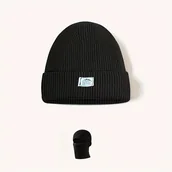 Czapki narciarskie - TEMU 1 szt. Ręcznie Robiona Kominiarka i Czapka Zimowa - Pełne Okrycie Twarzy, Wiatroszczelna Czepek na Mroźną Pogodę, Elastyczny & Oddychający w - miniaturka - grafika 1