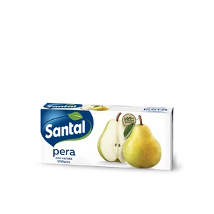 Santal Pera - Sok gruszkowy w kartoniku (3×200 ml) - Soki i napoje niegazowane - miniaturka - grafika 1