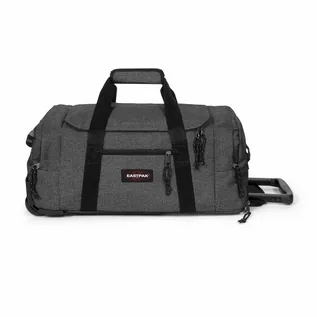 Torby podróżne - Eastpak Leatherface 2 kółka Torba podróżna 55 cm black denim - grafika 1