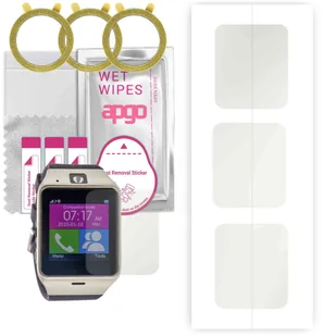 3x Folia hydrożelowa MATOWA do Garett Elegant - apgo Smartwatch Hydrogel MATTE Protection Ochrona na ekran smartwatcha - Akcesoria do smartwatchy - miniaturka - grafika 1