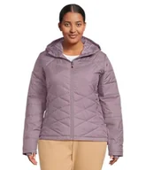 Kurtki damskie - Columbia Damska kurtka z kapturem Heavenly, kurtka puchowa z kapturem, Shale Purple, XS - miniaturka - grafika 1