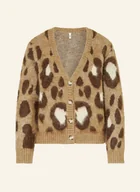 Swetry damskie - Only Kardigan braun - miniaturka - grafika 1